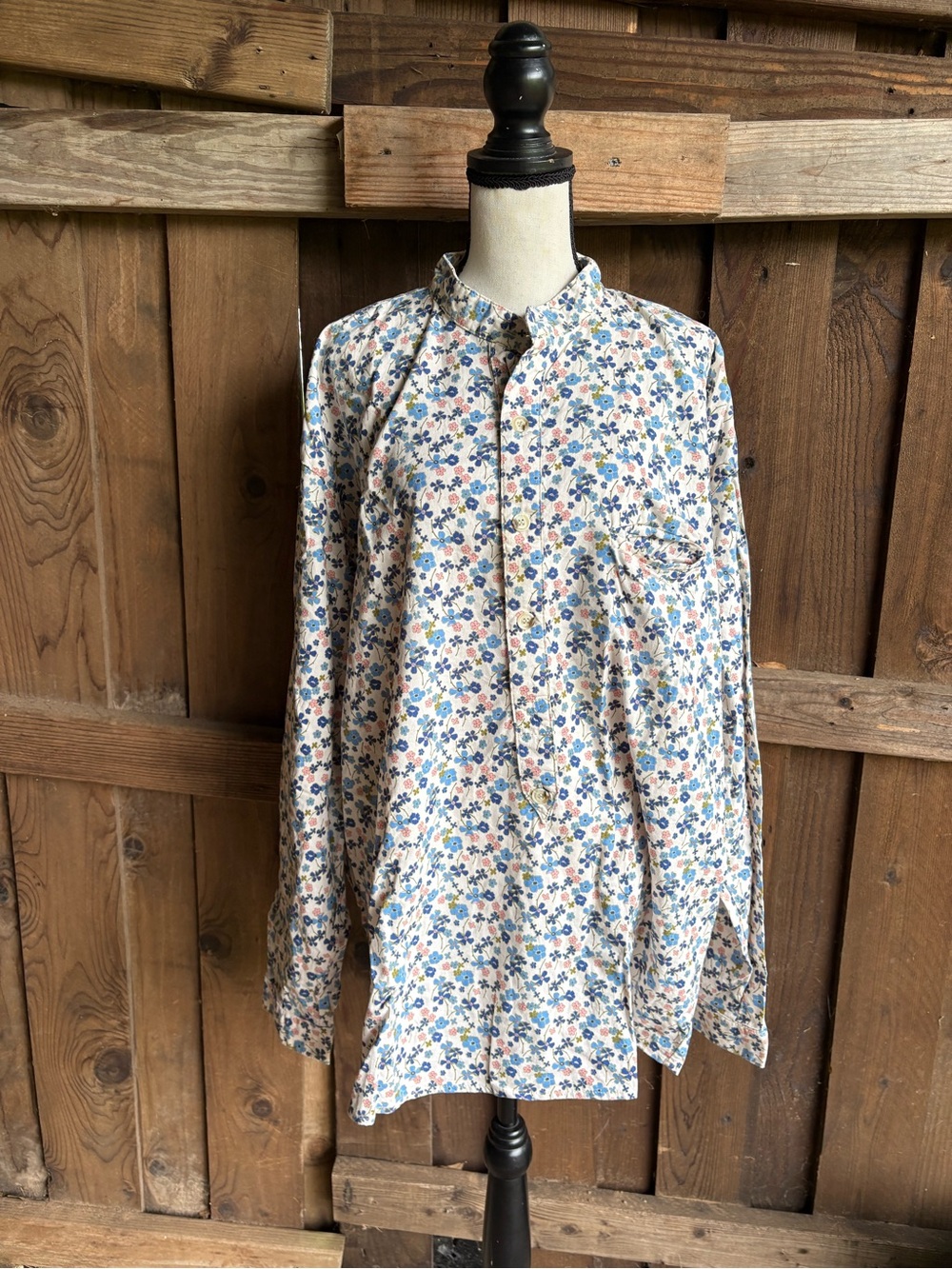 Classic Old West Styles Cottagecore Floral Tunic